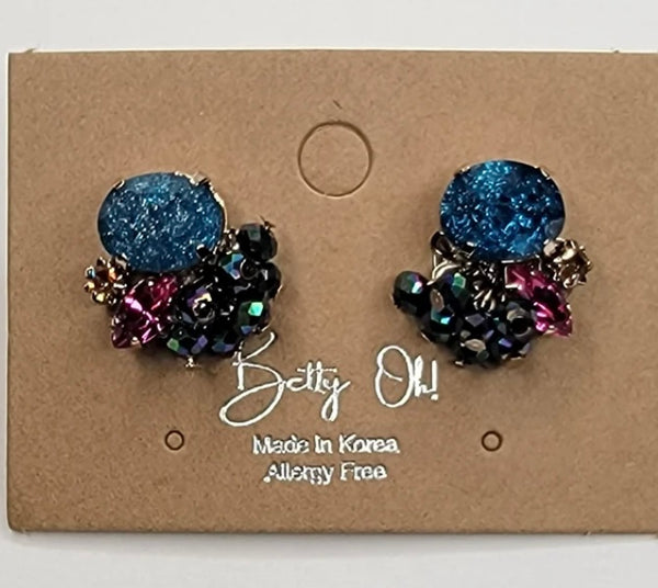 Cocktail Hour Studs by Betty Oh