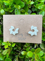 Silver Screen Studs by Betty Oh