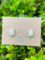 Pin Up Pearl Studs by Betty Oh