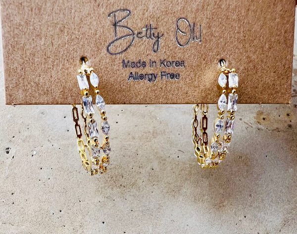 Inner Circle Hoops by Betty Oh - medium