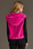 Yuletide Pink Fur Vest