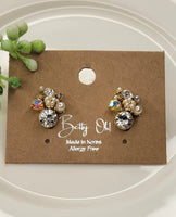 Cluster Of Fun Studs by Betty Oh