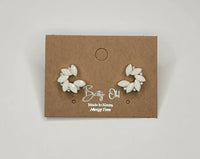 Silver Screen Studs by Betty Oh