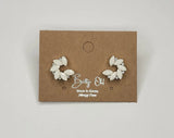 Silver Screen Studs by Betty Oh