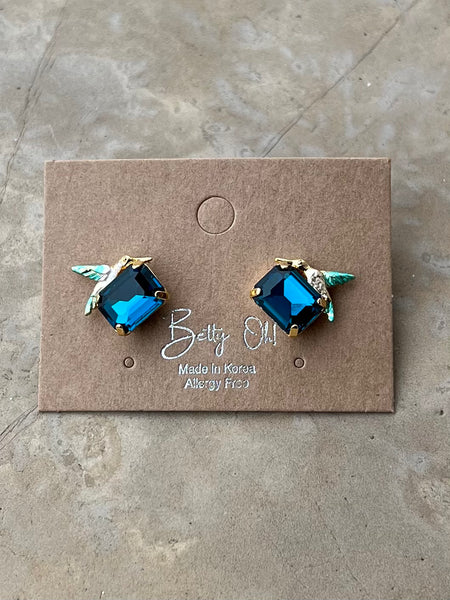 Lil Birdie Studs by Betty Oh