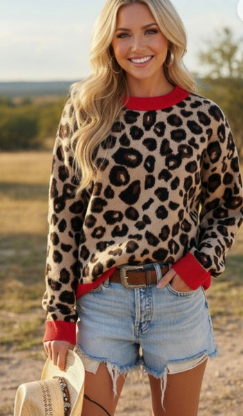 Wildfire Leopard Sweater