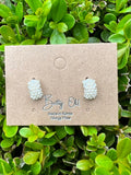 Pin Up Pearl Studs by Betty Oh