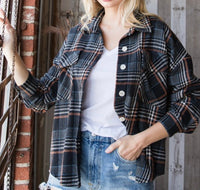The Great Outdoors Flannel - Black