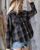 The Great Outdoors Flannel - Black