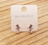 Balancing Act Studs by Betty Oh