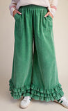Ruffle Around Pants
