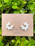 Silver Screen Studs by Betty Oh