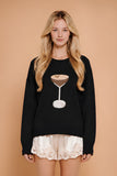 Midnight Toast Sweater