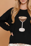 Midnight Toast Sweater