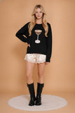 Midnight Toast Sweater