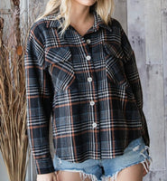 The Great Outdoors Flannel - Black