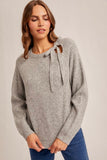 Knots About You Sweater (grey)