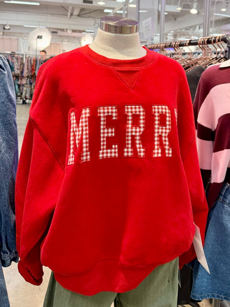 Merry Gingham Crew