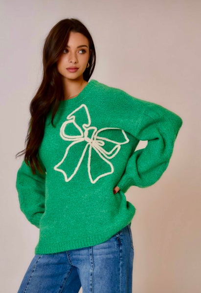 Bow My Gosh Sweater