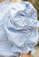 Blue Roses Top