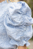 Blue Roses Top