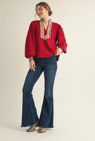 British Charm Top