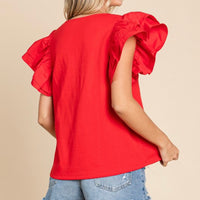 Paint The Town Red Top