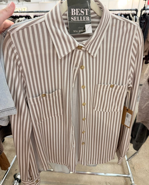 Coffee Break Button-Down