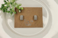Pin Up Pearl Studs by Betty Oh