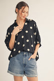 Parisian Polka Top