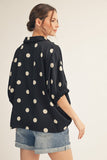 Parisian Polka Top