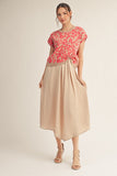 Why Knot Leopard Top