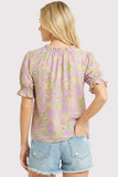 Lilac Bloom Blouse