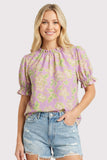 Lilac Bloom Blouse
