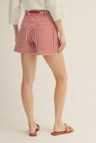 Harbor Stripe Utility Shorts