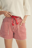 Harbor Stripe Utility Shorts