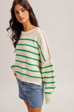 Cloverfield Stripe Sweater