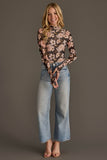 Moonlit Peony Mesh Top
