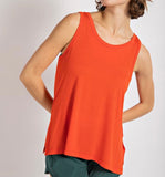 Carpe Diem Tank - Spicy Orange