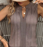 Never Settle Tank - Mocha