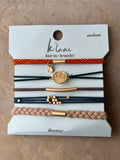 Dual Function Hair Tie/Bracelet Stack