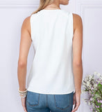 Knot My Problem Tank - White