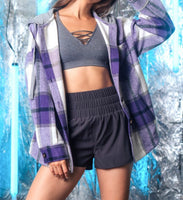 Inner Peace Shorts - Charcoal
