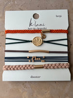 Dual Function Hair Tie/Bracelet Stack