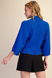 Blue Cadence Sweater