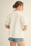 Rosette Scallop Top