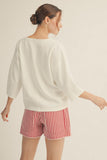 Pearl Luxe V-Neck