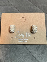 Pin Up Pearl Studs by Betty Oh