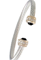 Catalina Cuff Bracelet - Black