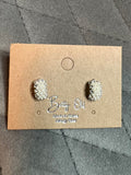 Pin Up Pearl Studs by Betty Oh